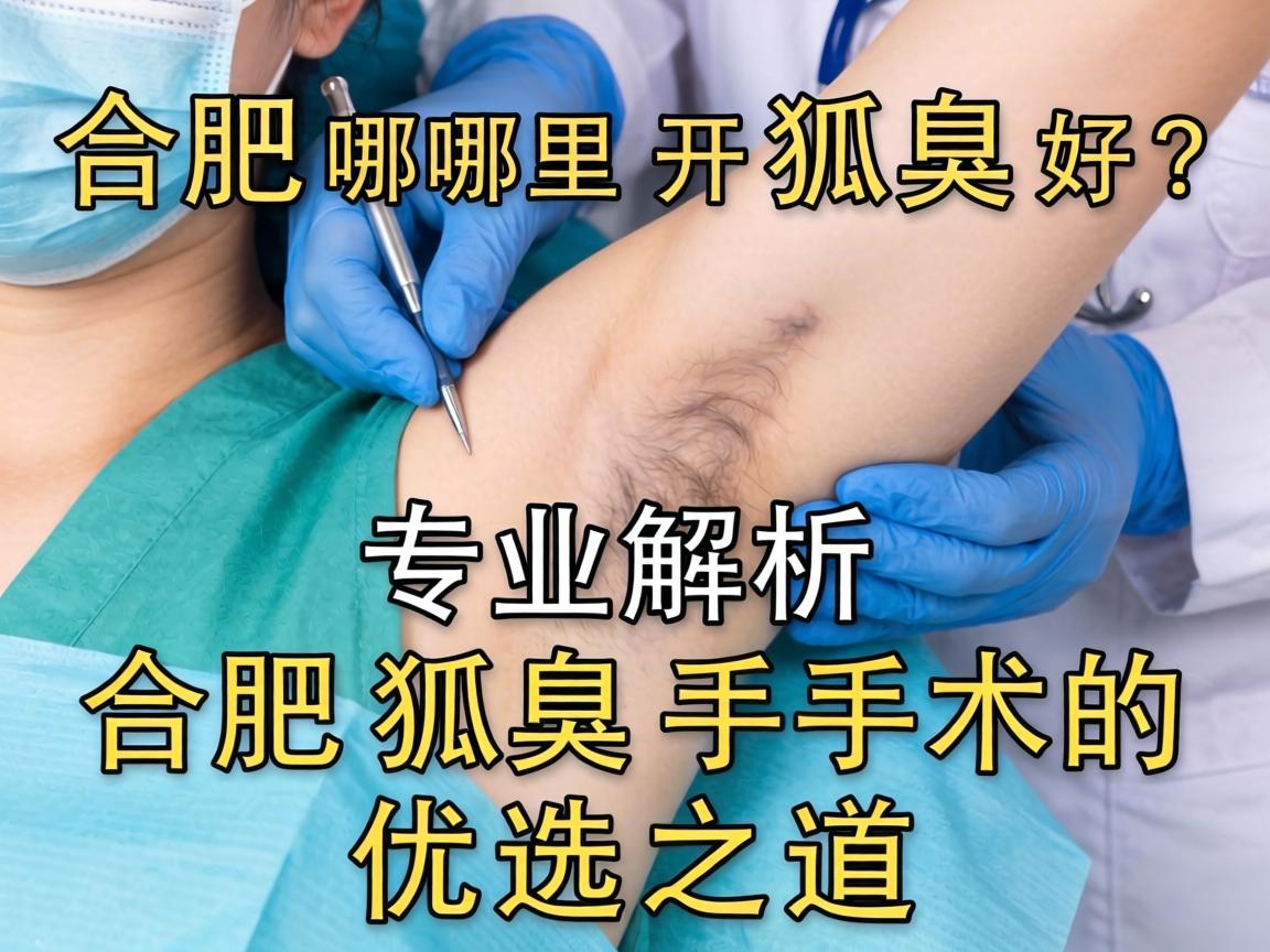 合肥哪里开狐臭好？专业解析合肥狐臭手术的优选之道