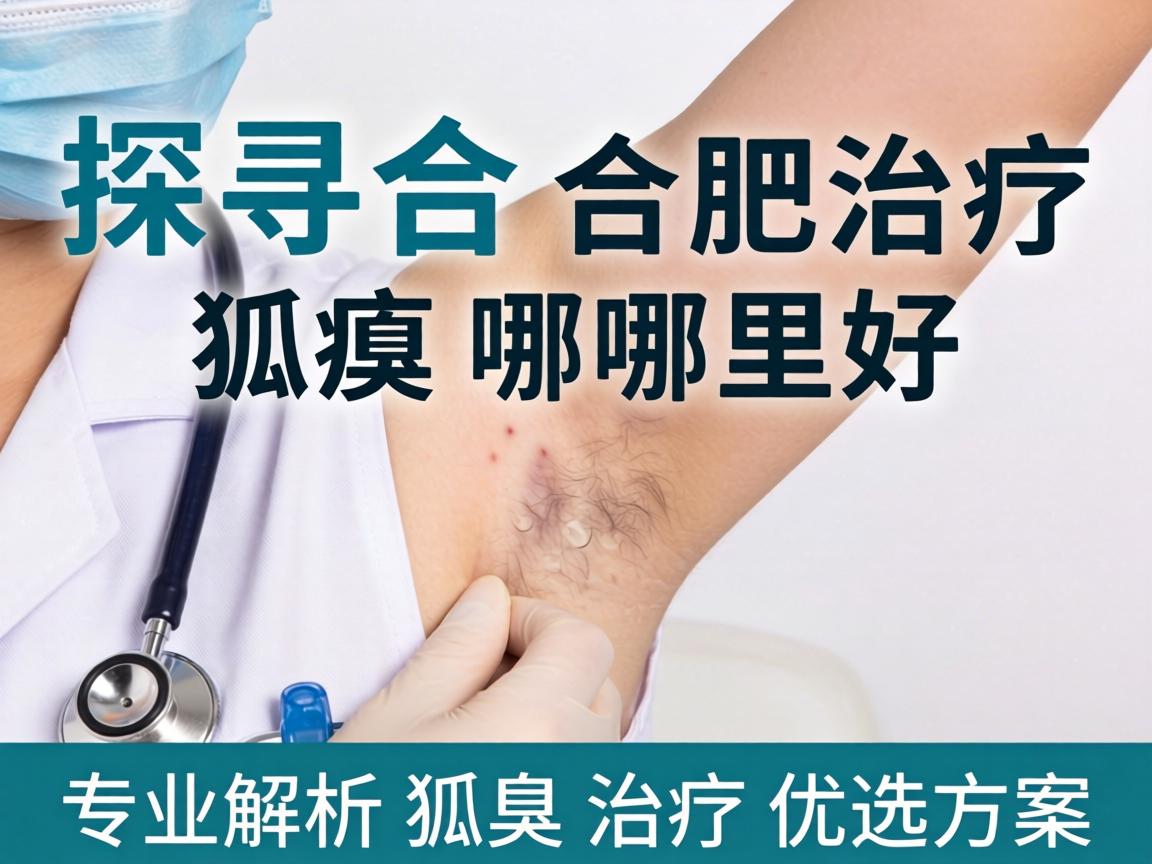 探寻合肥治疗狐臭哪里好,专业解析狐臭治疗优选方案 探寻合肥治疗狐臭哪里好,专业解析狐臭治疗优选方案