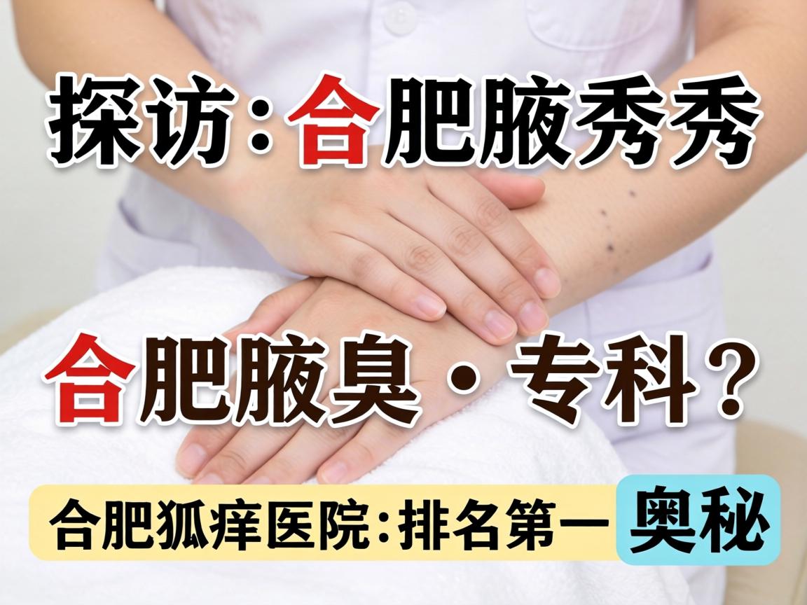 探访合肥腋秀腋臭专科,解析合肥狐臭医院排名第一的奥秘 探访合肥腋秀腋臭专科,解析合肥狐臭医院排名第一的奥秘