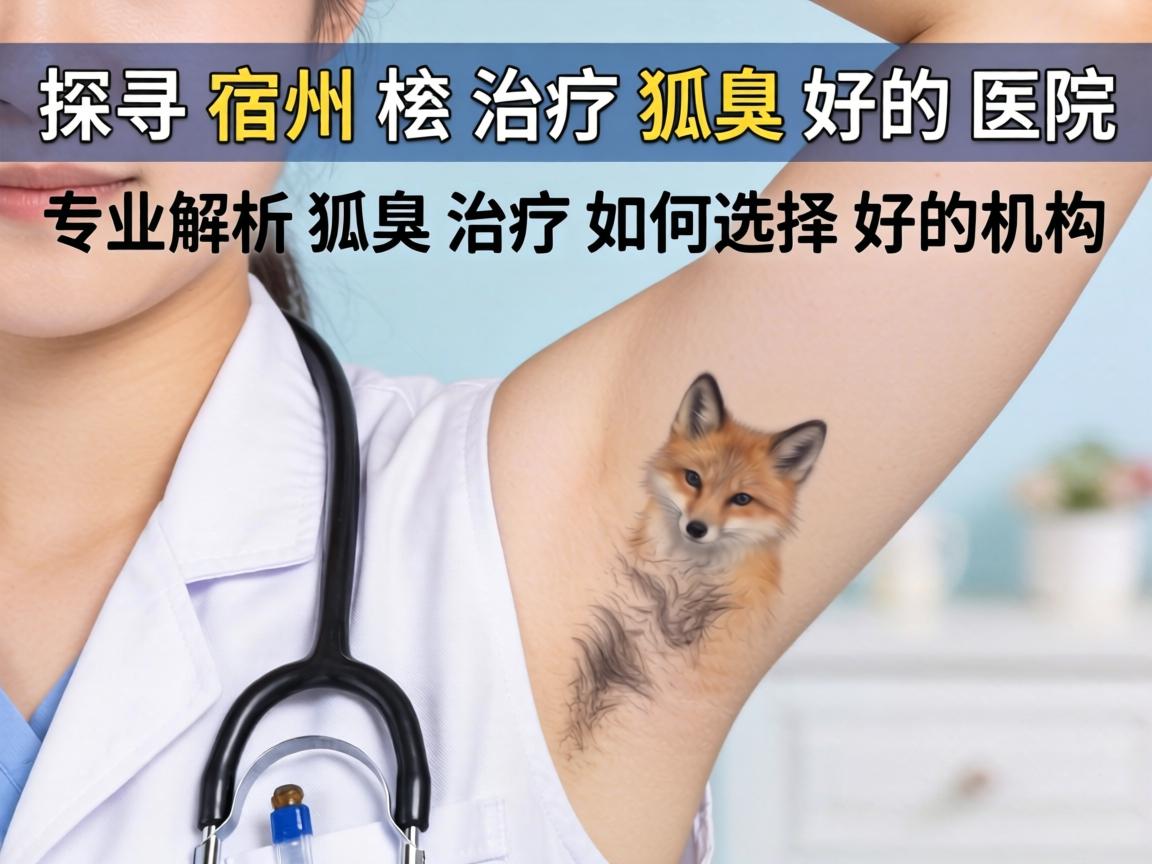 探寻宿州治疗狐臭好的医院，专业解析狐臭治疗如何选择好的机构