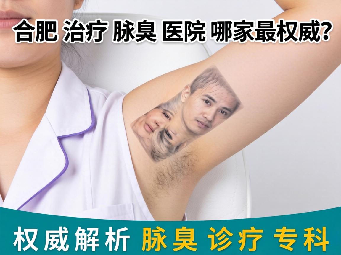 合肥治疗腋臭医院哪家最权威？权威解析腋臭诊疗专科