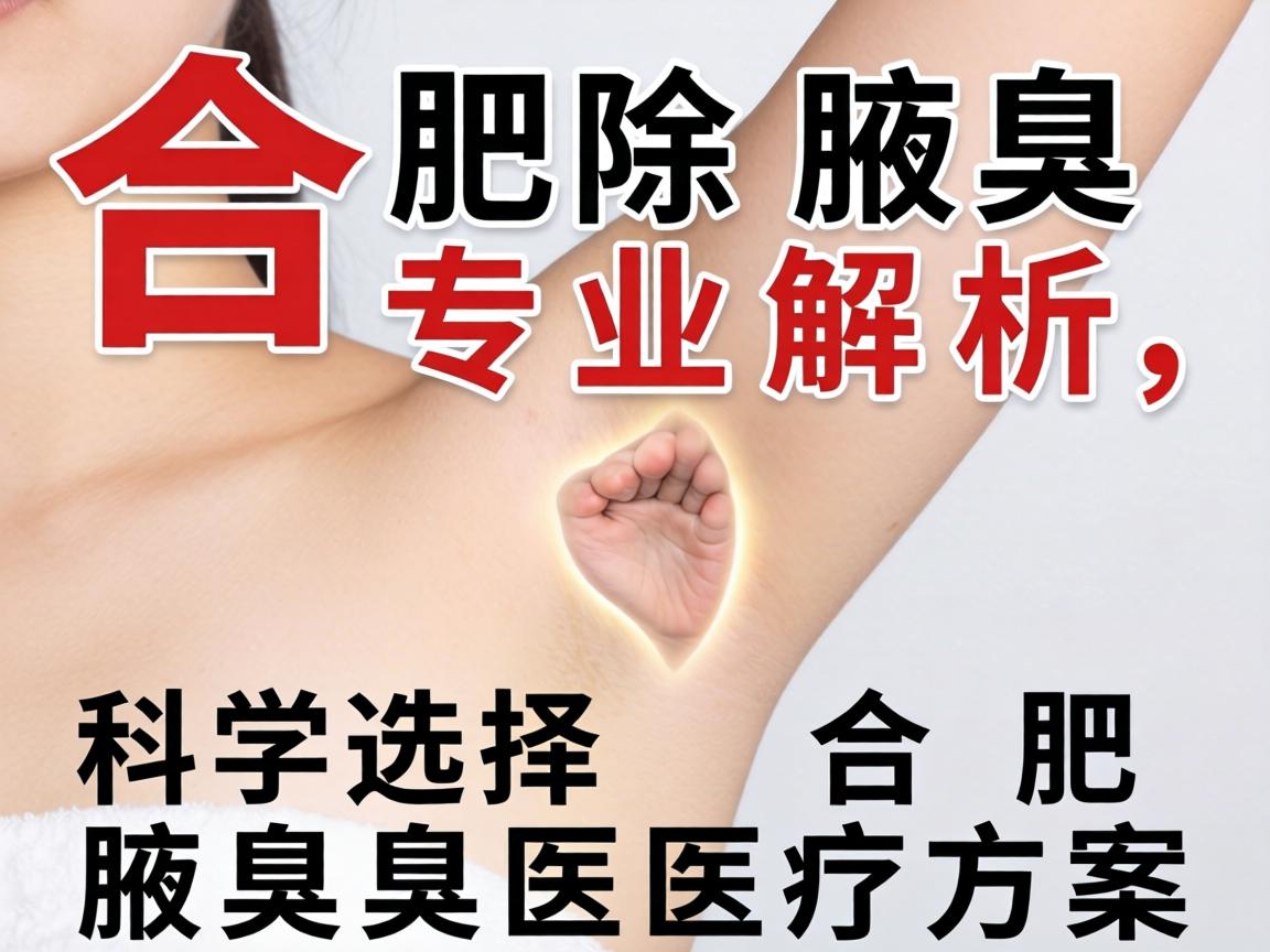合肥除腋臭专业解析，科学选择合肥腋臭医疗方案