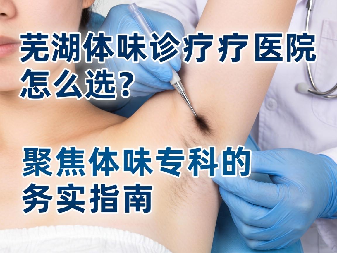 芜湖体味诊疗医院怎么选？聚焦体味专科的务实指南
