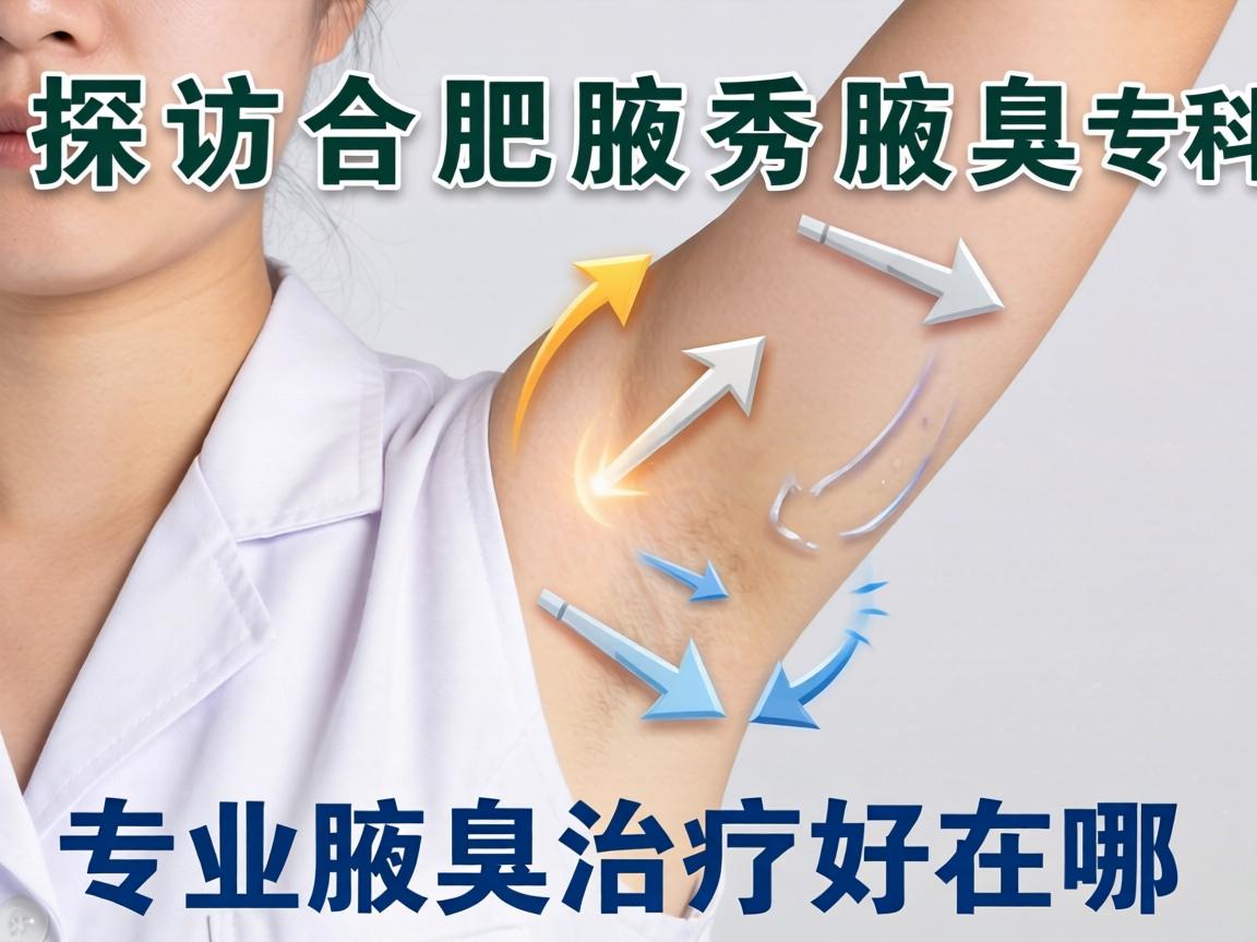 探访合肥腋秀腋臭专科，详解专业腋臭治疗好在哪