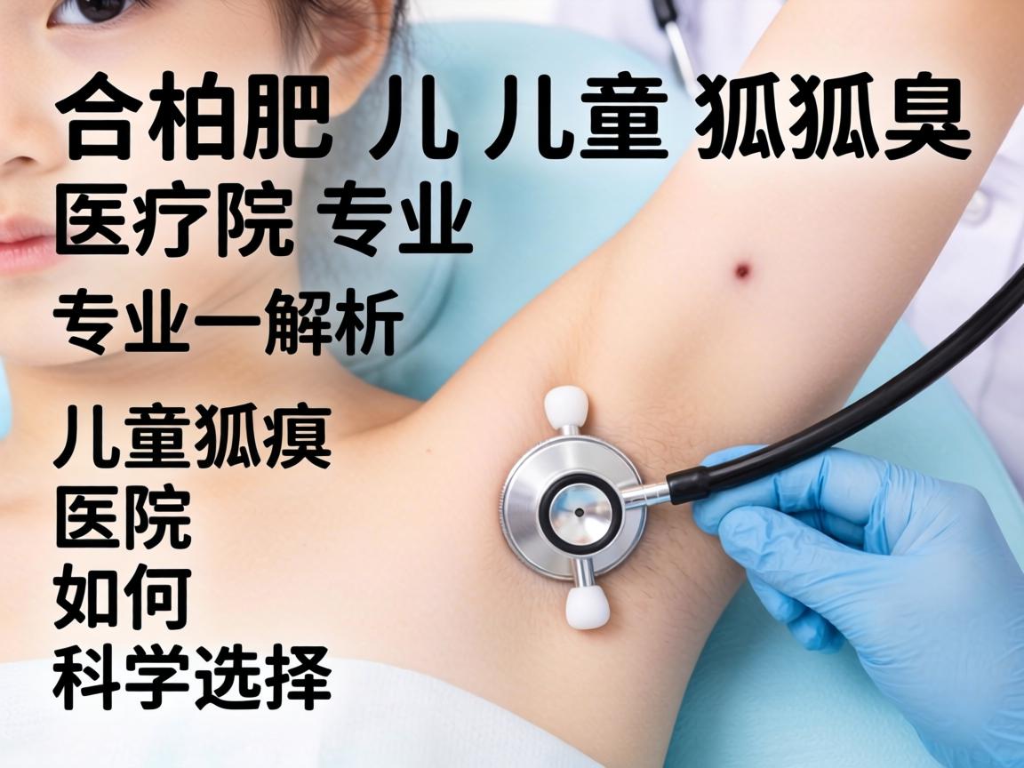 合肥儿童狐臭医院专业解析，儿童狐臭医院如何科学选择