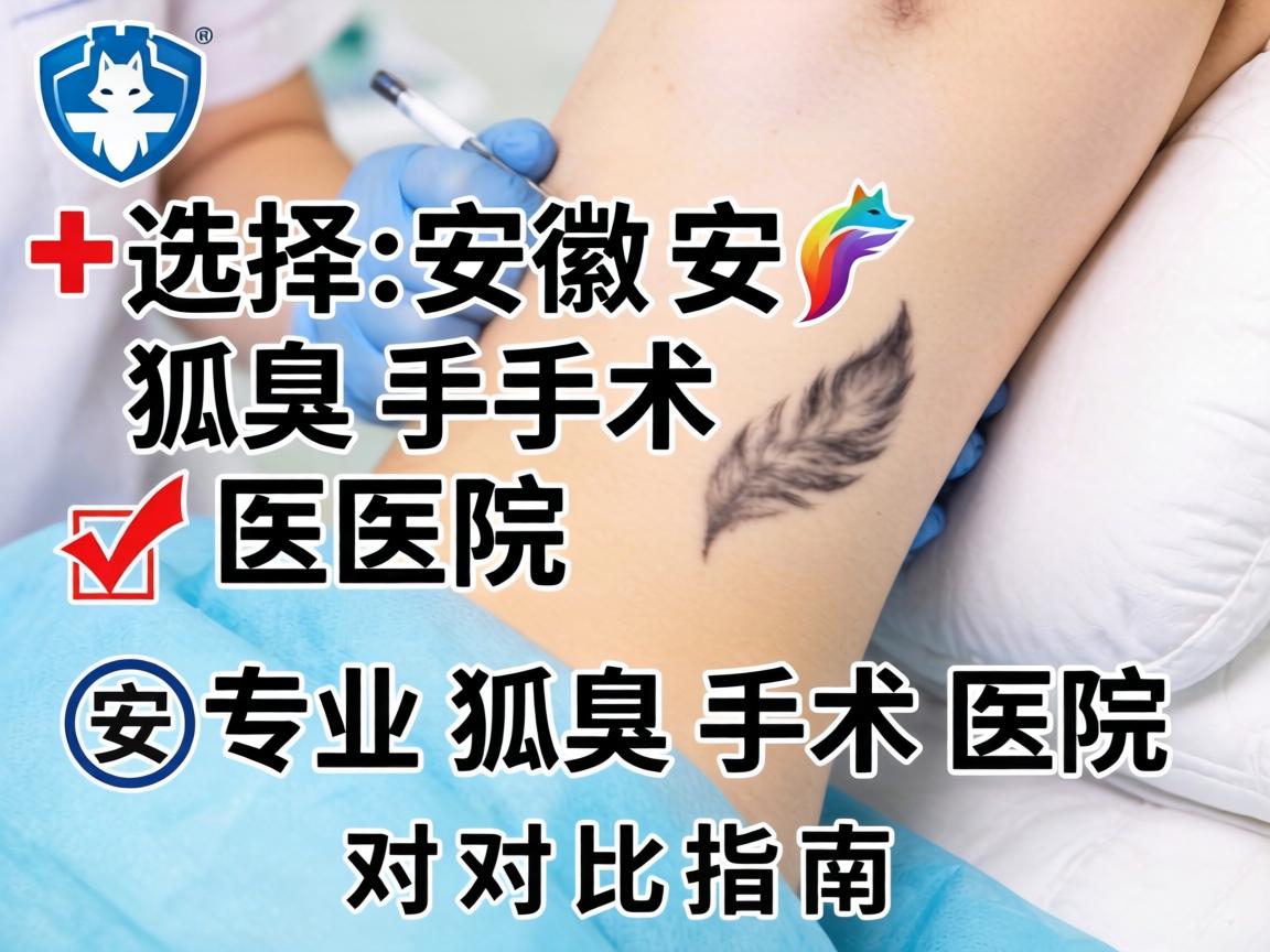选择安徽狐臭手术医院,安徽专业狐臭手术医院对比指南 选择安徽狐臭手术医院,安徽专业狐臭手术医院对比指南