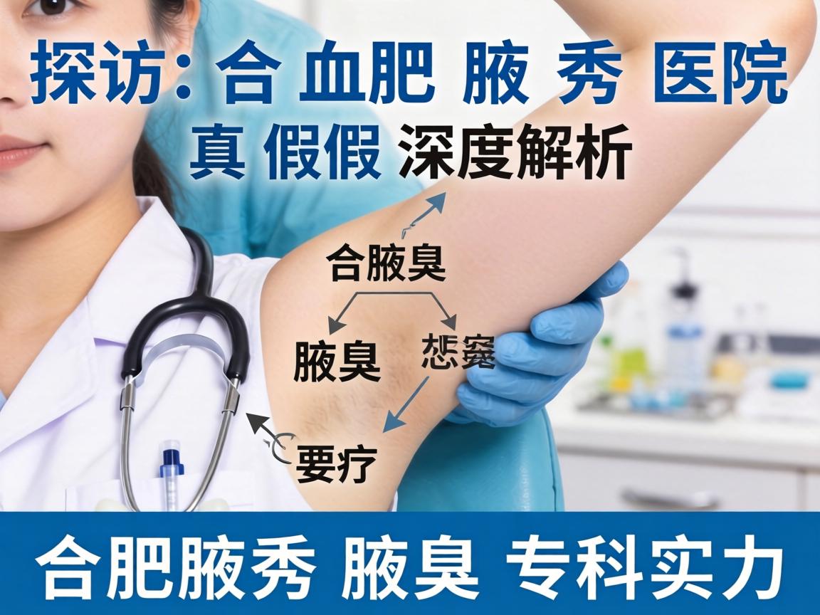 探访合肥腋秀医院真假 深度解析合肥腋秀腋臭专科实力 探访合肥腋秀医院真假 深度解析合肥腋秀腋臭专科实力
