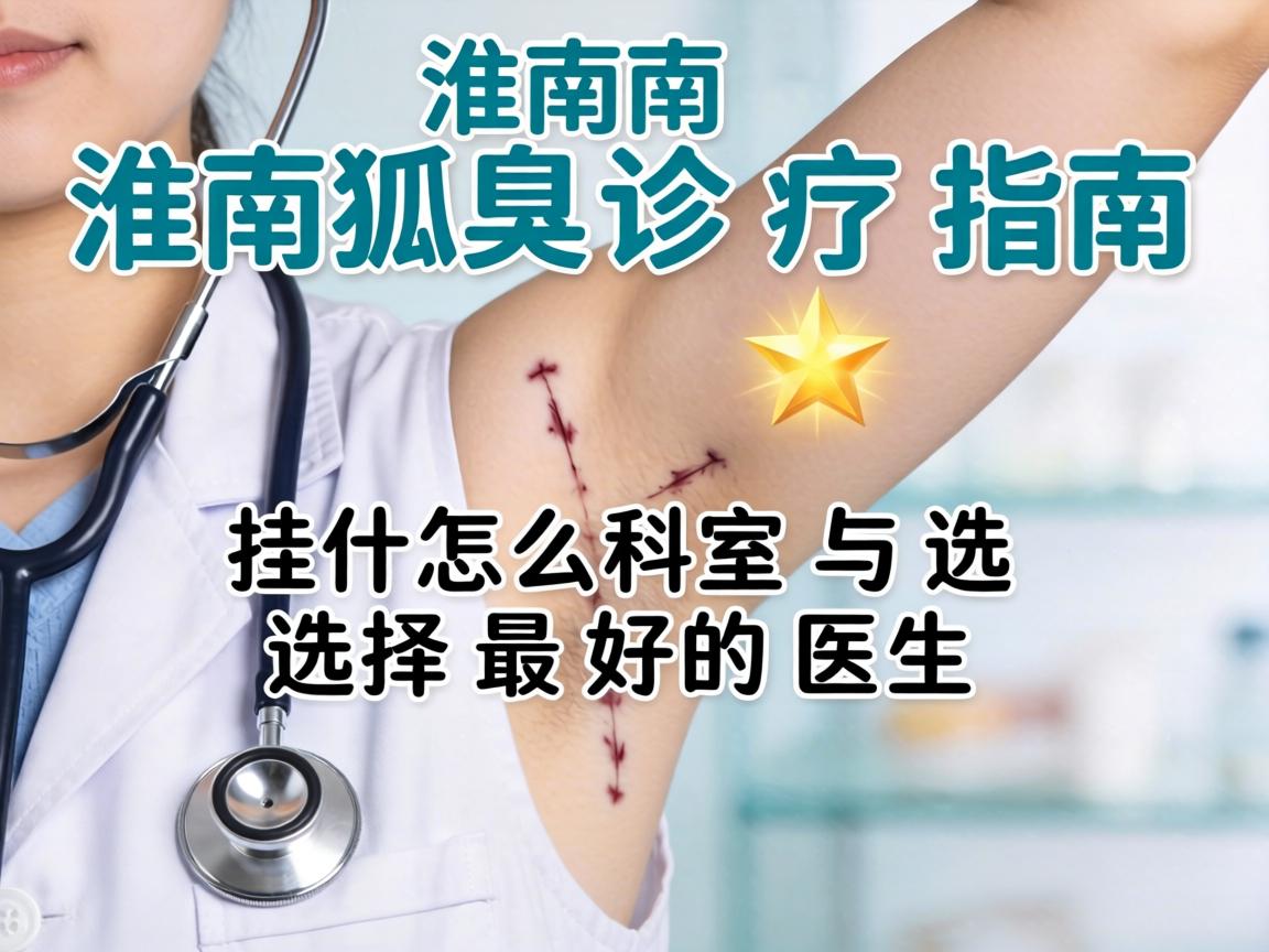 淮南狐臭诊疗指南,挂什么科室与选择最好的医生 淮南狐臭诊疗指南,挂什么科室与选择最好的医生
