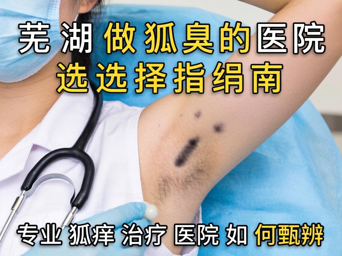 芜湖做狐臭的医院选择指南,专业狐臭治疗医院如何甄别 芜湖做狐臭的医院选择指南,专业狐臭治疗医院如何甄别