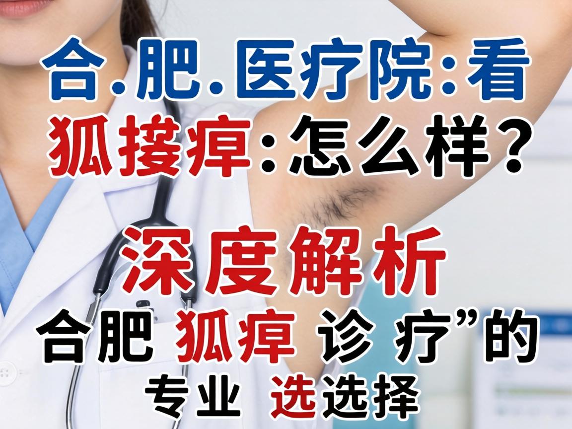 合肥医院看狐臭怎么样？深度解析合肥狐臭诊疗的专业选择