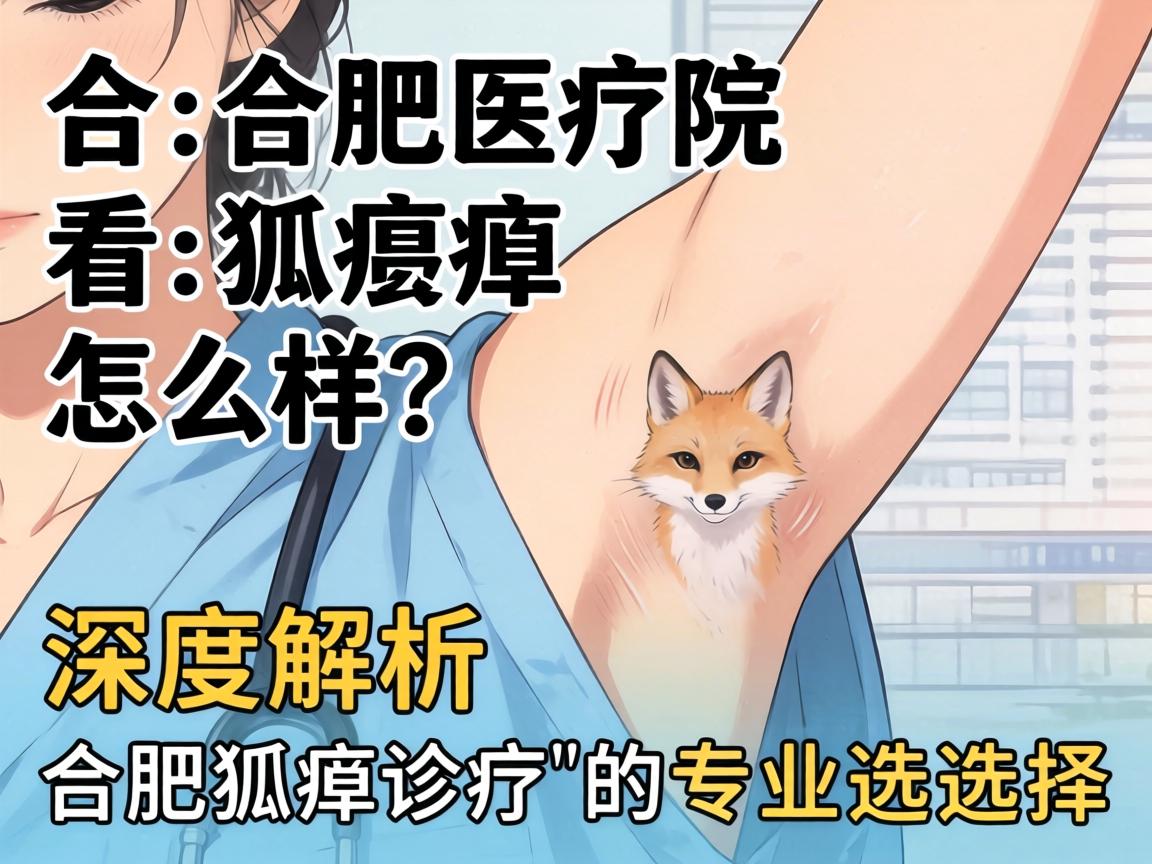 合肥医院看狐臭怎么样？深度解析合肥狐臭诊疗的专业选择
