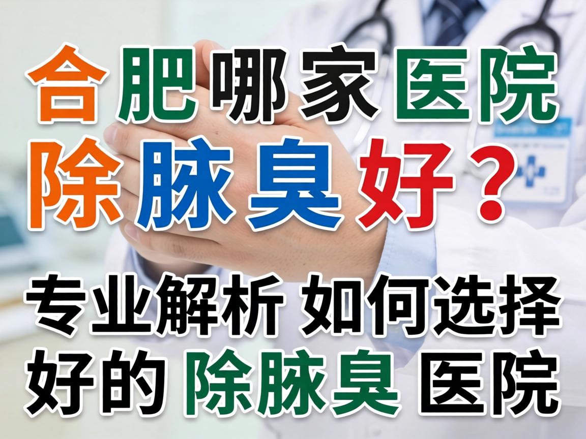 合肥哪家医院除腋臭好?专业解析如何选择好的除腋臭医院 合肥哪家医院除腋臭好?专业解析如何选择好的除腋臭医院