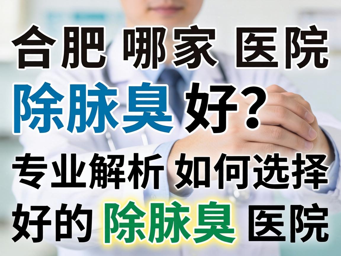 合肥哪家医院除腋臭好?专业解析如何选择好的除腋臭医院 合肥哪家医院除腋臭好?专业解析如何选择好的除腋臭医院