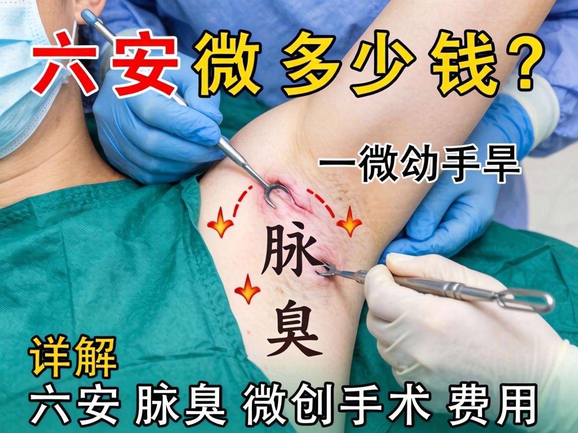 六安腋臭微创手术多少钱？详解六安腋臭微创手术费用