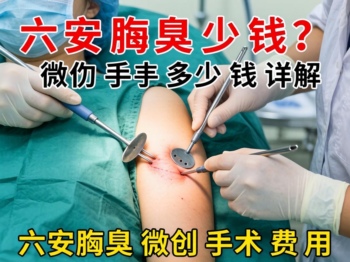 六安腋臭微创手术多少钱？详解六安腋臭微创手术费用