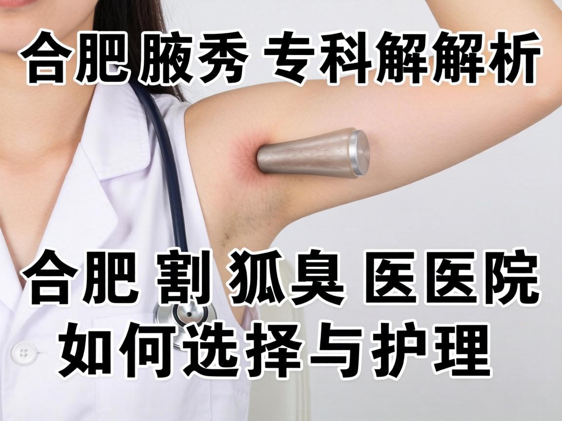 合肥腋秀专科解析,合肥割狐臭医院如何选择与护理 合肥腋秀专科解析,合肥割狐臭医院如何选择与护理