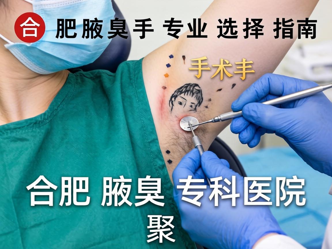 合肥腋臭手术专业选择指南，聚焦合肥腋臭专科医院