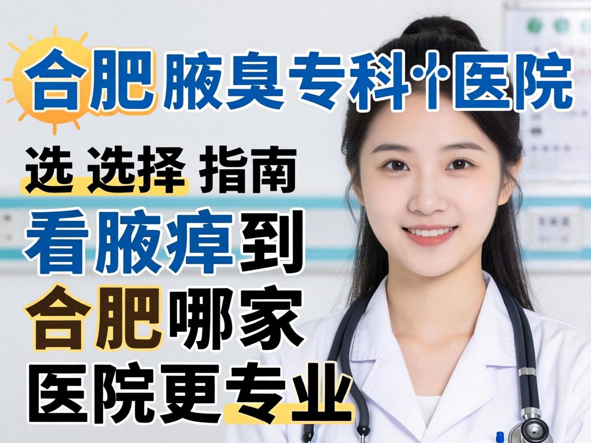 合肥腋臭专科医院选择指南,看腋臭到合肥哪家医院更专业 合肥腋臭专科医院选择指南,看腋臭到合肥哪家医院更专业