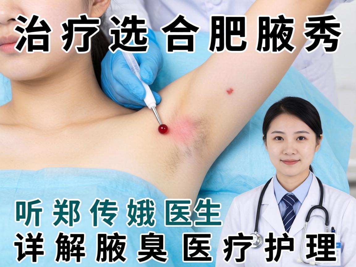 腋臭治疗选合肥腋秀 听郑传娥医生详解腋臭医疗护理 腋臭治疗选合肥腋秀 听郑传娥医生详解腋臭医疗护理