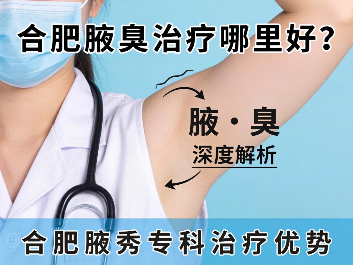 合肥腋臭治疗哪里好？深度解析合肥腋秀专科治疗优势