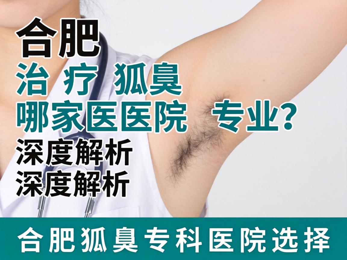 合肥治疗狐臭哪家医院专业？深度解析合肥狐臭专科医院选择
