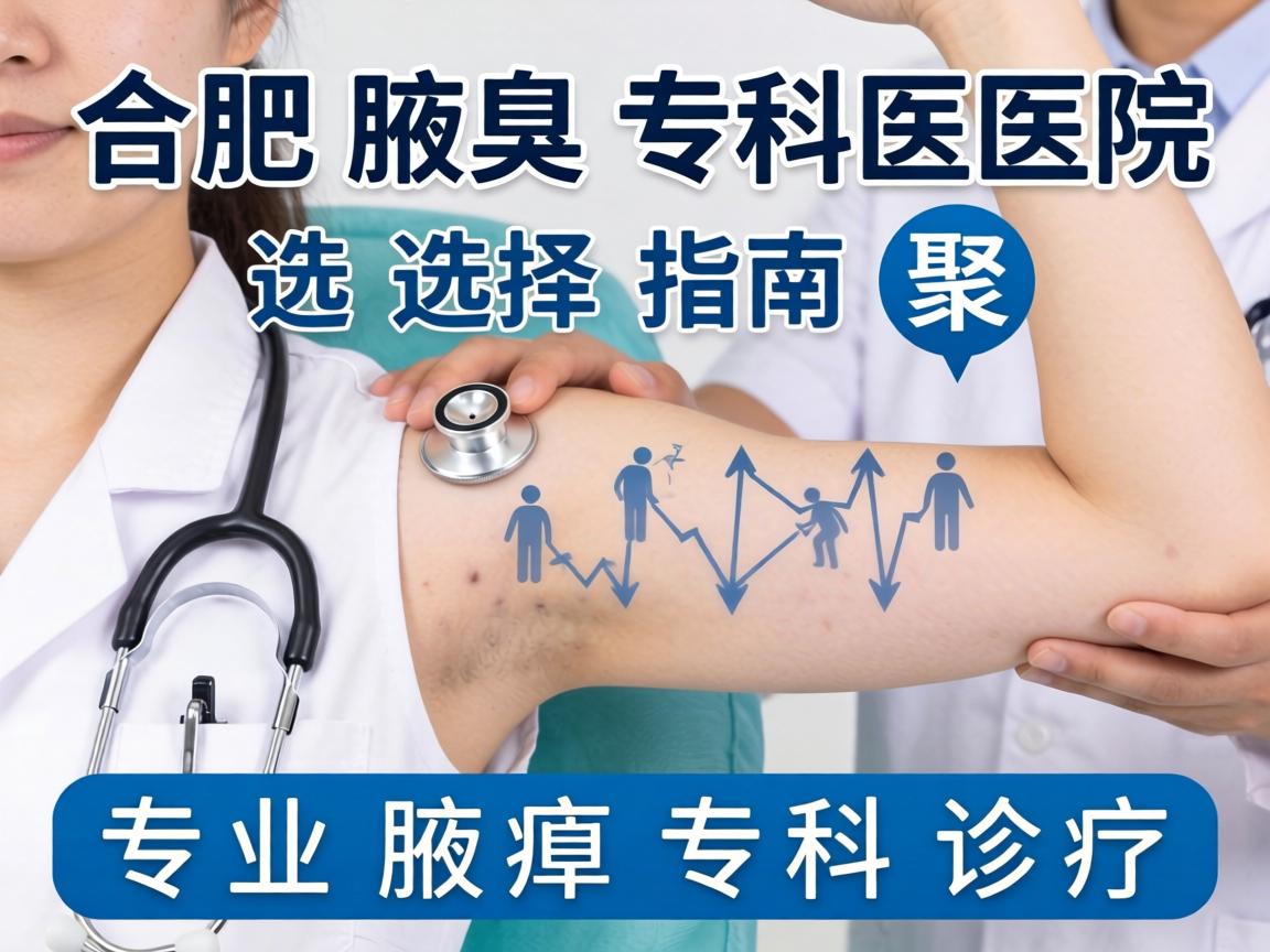 合肥腋臭专科医院选择指南,聚焦专业腋臭专科诊疗 合肥腋臭专科医院选择指南,聚焦专业腋臭专科诊疗