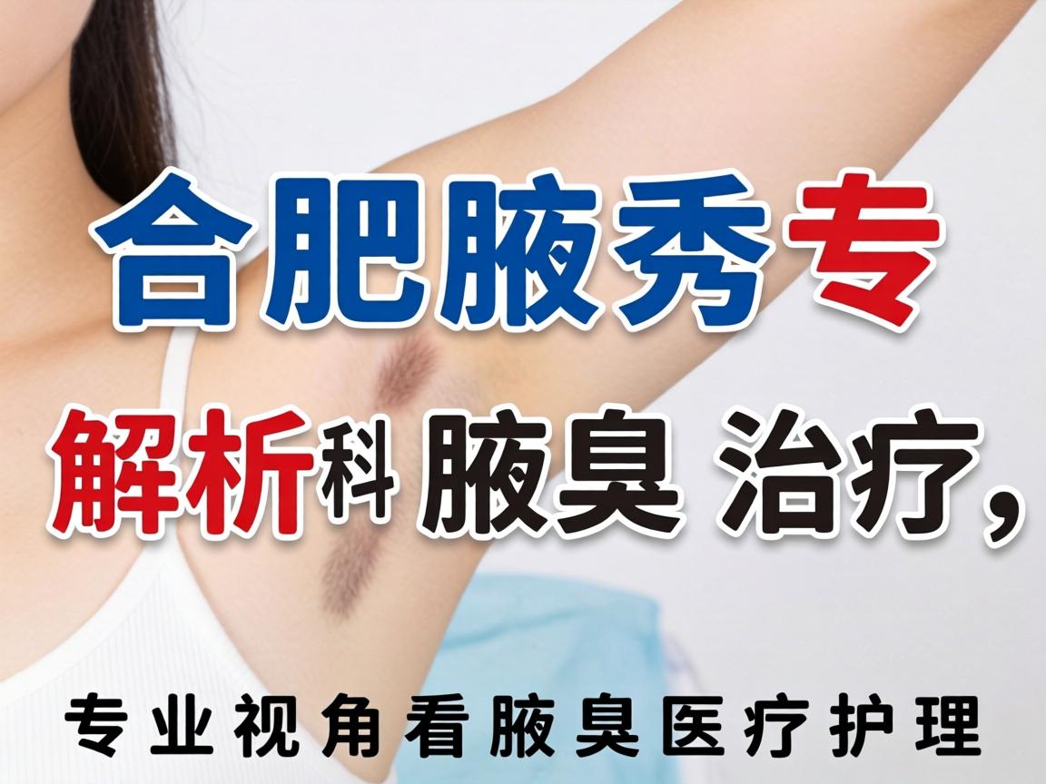 合肥腋秀专科解析腋臭治疗，专业视角看腋臭医疗护理