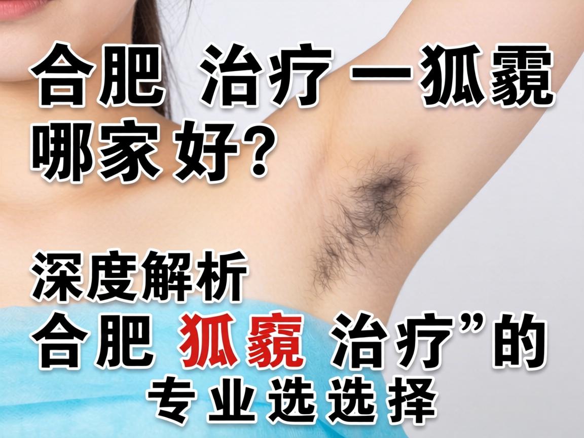 合肥治疗狐臭哪家好？深度解析合肥狐臭治疗的专业选择