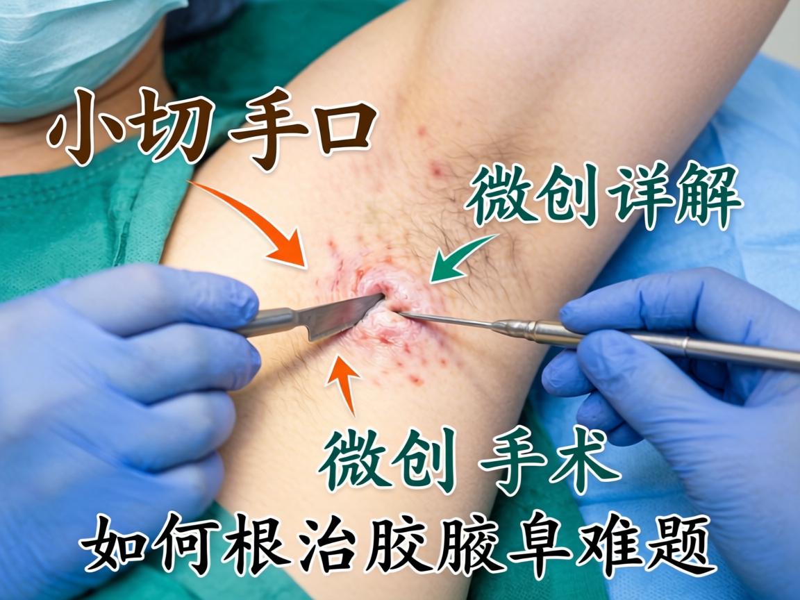 小切口微创腋臭手术详解，微创手术如何根治腋臭难题