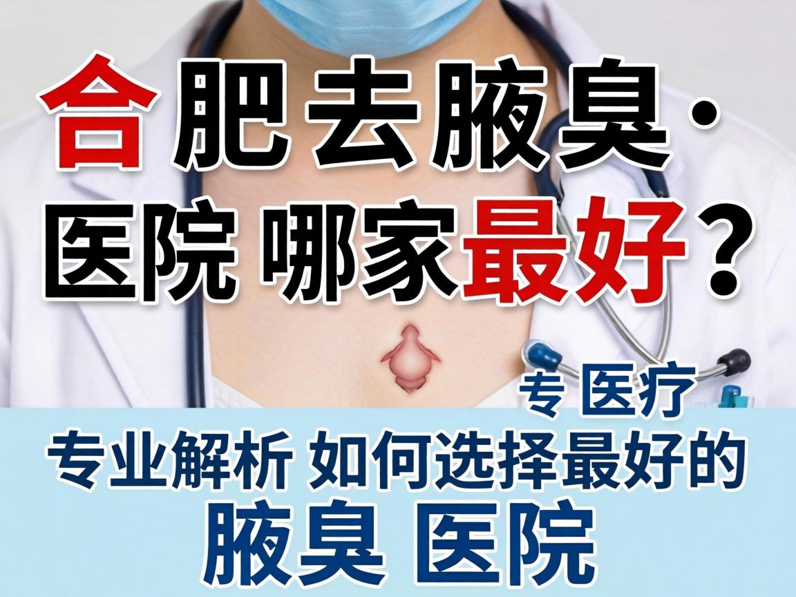 合肥去腋臭医院哪家最好?专业解析如何选择最好的腋臭医院 合肥去腋臭医院哪家最好?专业解析如何选择最好的腋臭医院