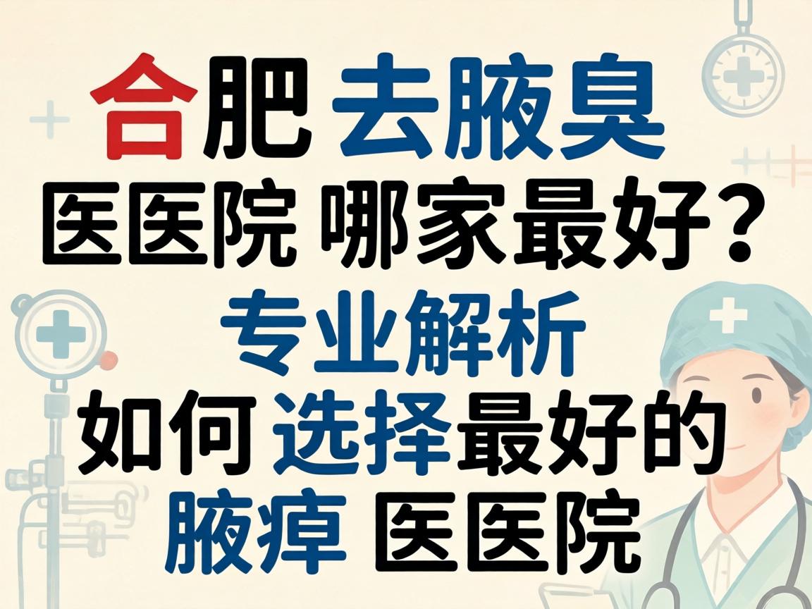 合肥去腋臭医院哪家最好?专业解析如何选择最好的腋臭医院 合肥去腋臭医院哪家最好?专业解析如何选择最好的腋臭医院