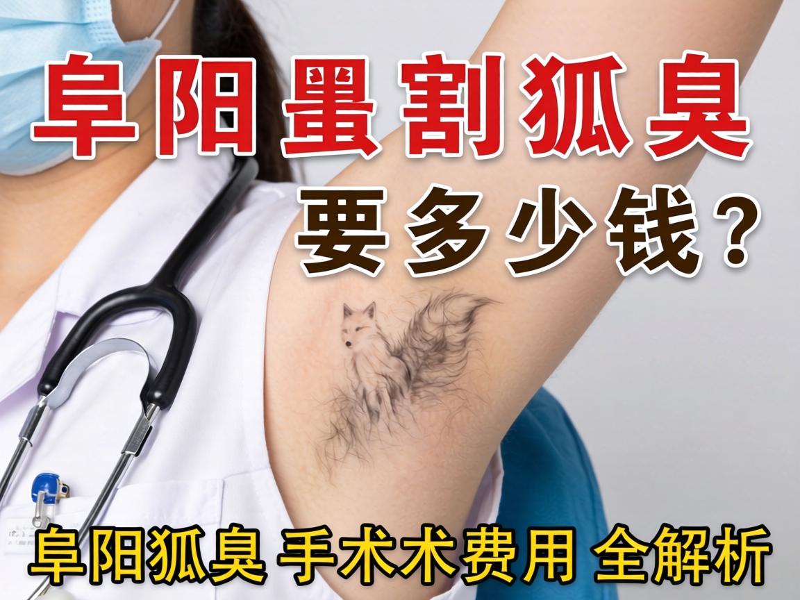 在阜阳割狐臭要多少钱？阜阳狐臭手术费用全解析
