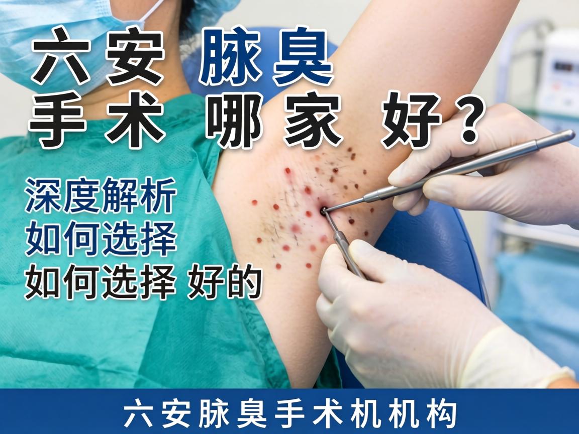 六安腋臭手术哪家好？深度解析如何选择好的六安腋臭手术机构