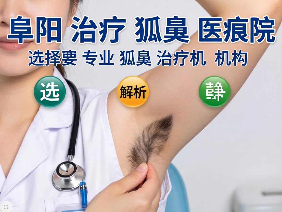 阜阳治疗狐臭医院解析,如何选择专业狐臭治疗机构 阜阳治疗狐臭医院解析,如何选择专业狐臭治疗机构