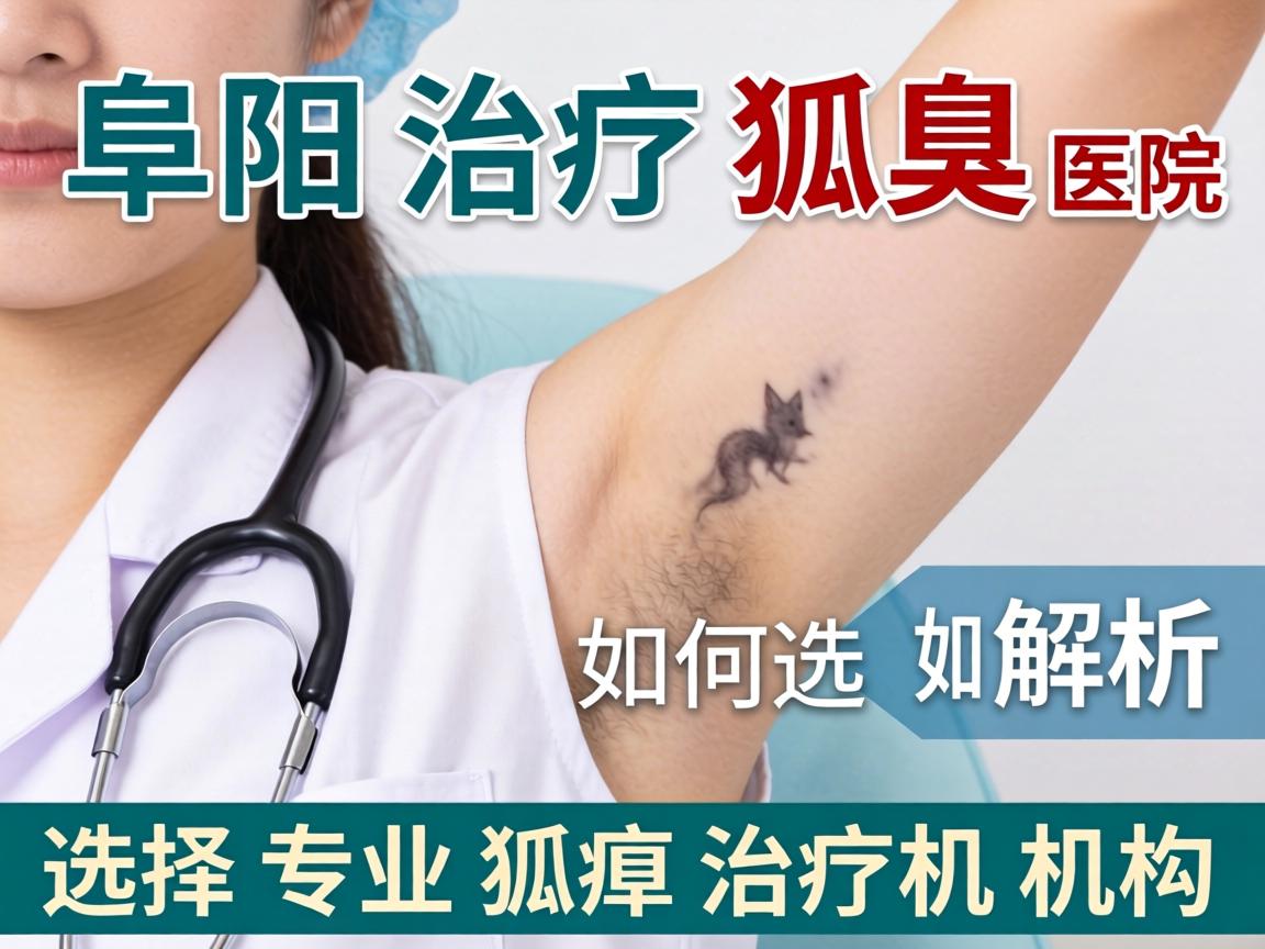 阜阳治疗狐臭医院解析,如何选择专业狐臭治疗机构 阜阳治疗狐臭医院解析,如何选择专业狐臭治疗机构