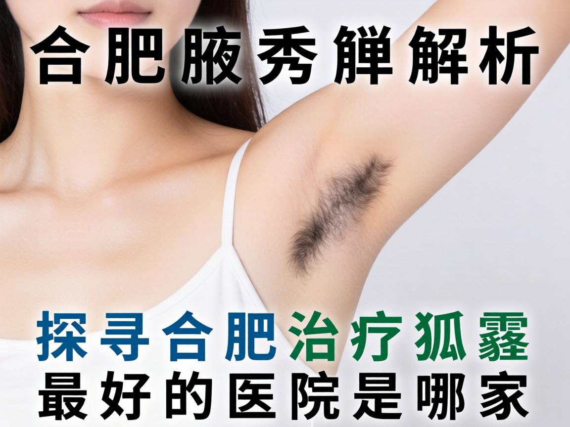 合肥腋秀解析，探寻合肥治疗狐臭最好的医院是哪家