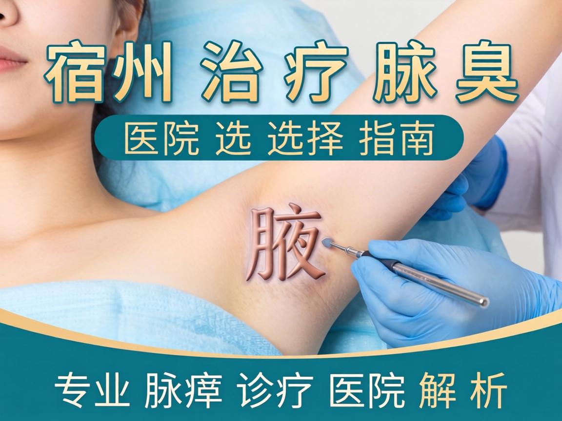 宿州治疗腋臭医院选择指南,专业腋臭诊疗医院解析 宿州治疗腋臭医院选择指南,专业腋臭诊疗医院解析