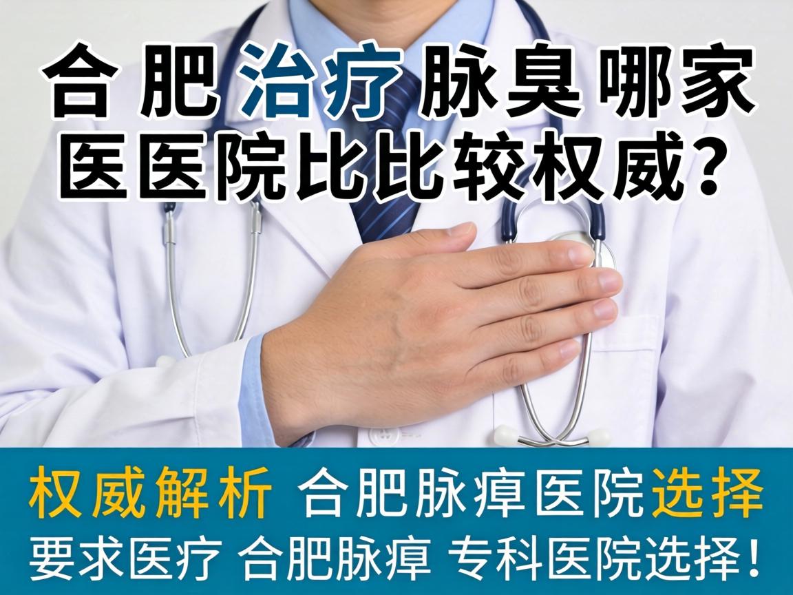 合肥治疗腋臭哪家医院比较权威？权威解析合肥腋臭专科医院选择