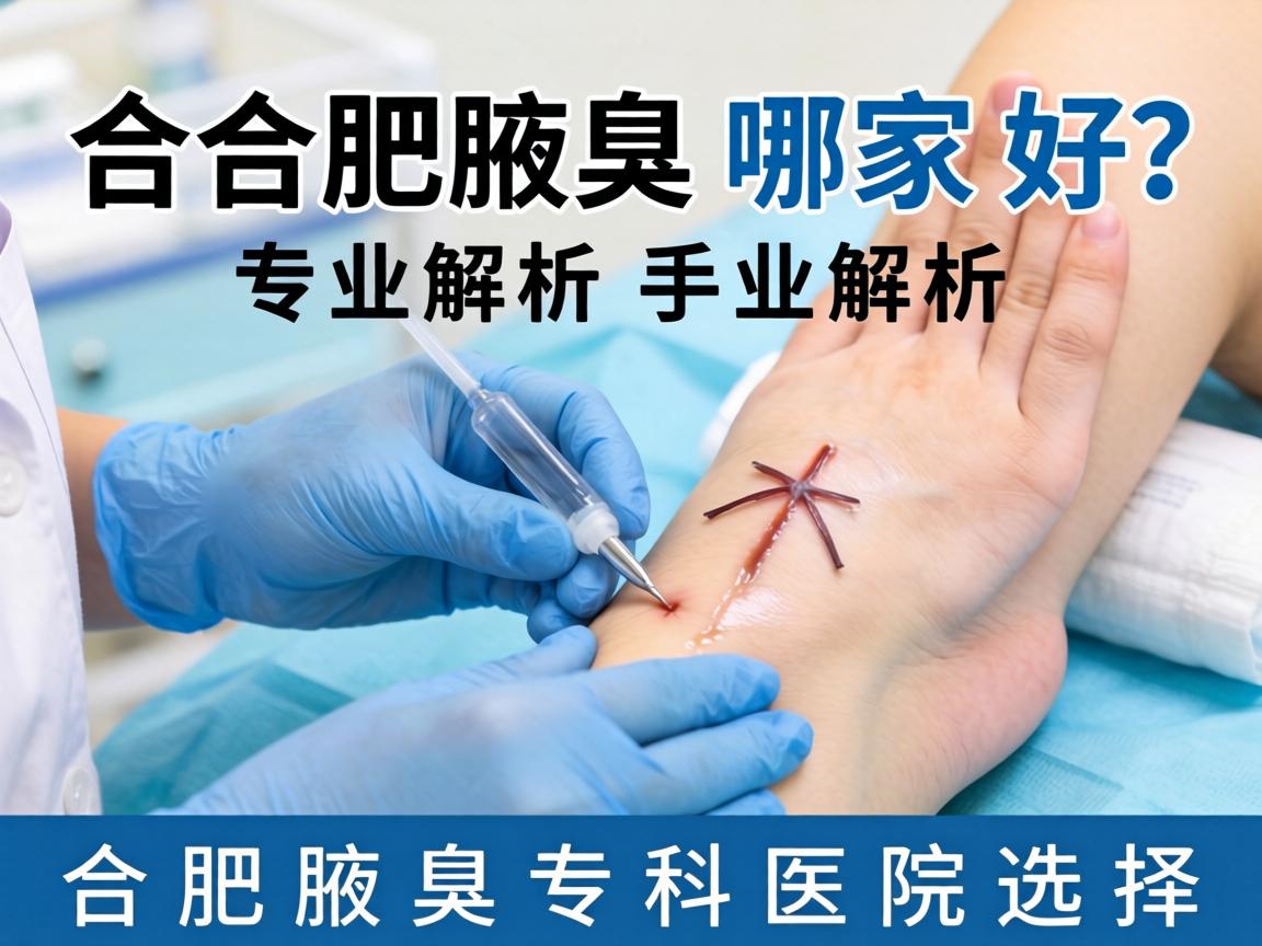 合肥腋臭手术哪家好？专业解析合肥腋臭专科医院选择