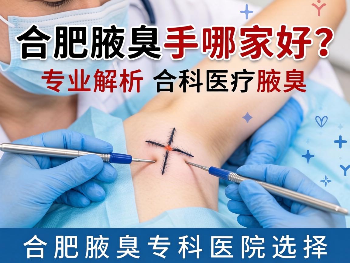 合肥腋臭手术哪家好？专业解析合肥腋臭专科医院选择