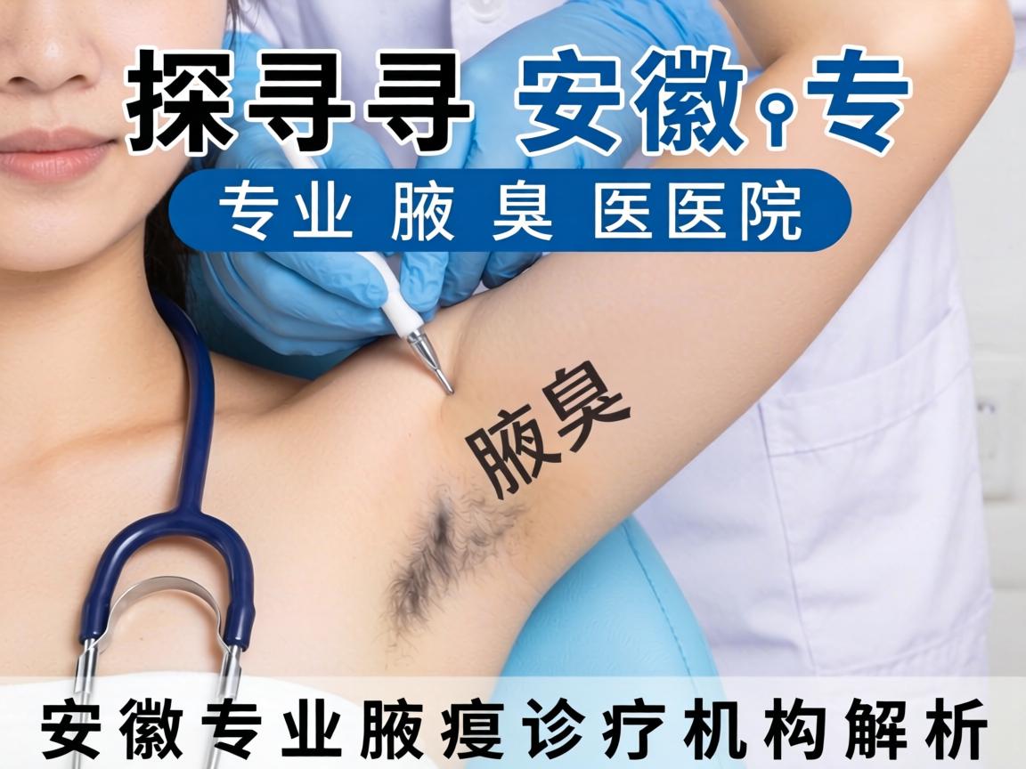 探寻安徽专业腋臭医院，安徽专业腋臭诊疗机构解析