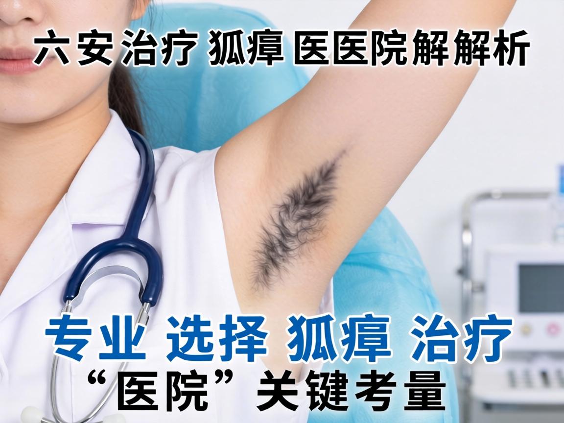 六安治疗狐臭医院解析，专业选择狐臭治疗医院的关键考量