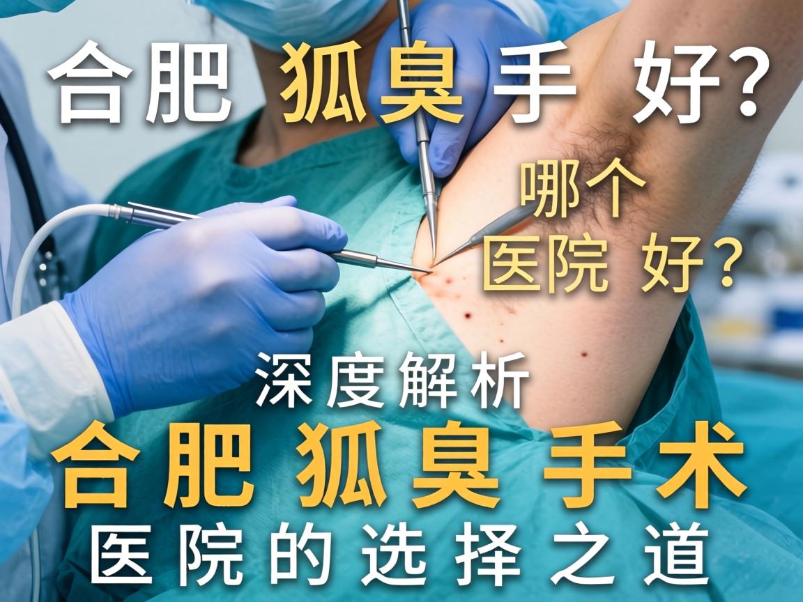 合肥狐臭手术哪个医院好？深度解析合肥狐臭手术医院的选择之道