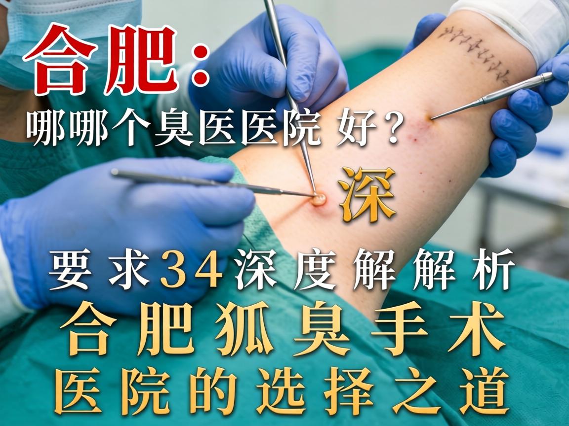 合肥狐臭手术哪个医院好？深度解析合肥狐臭手术医院的选择之道