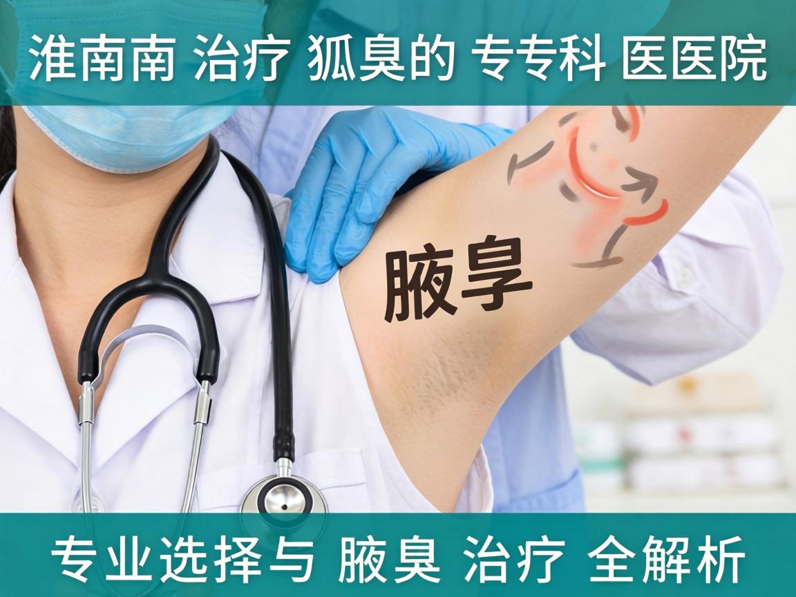 淮南治疗狐臭的专科医院，专业选择与腋臭治疗全解析