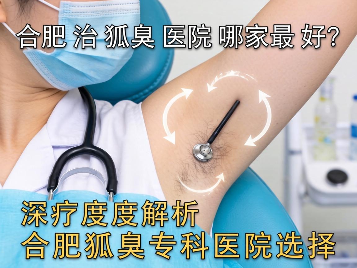 合肥治狐臭医院哪家最好？深度解析合肥狐臭专科医院选择