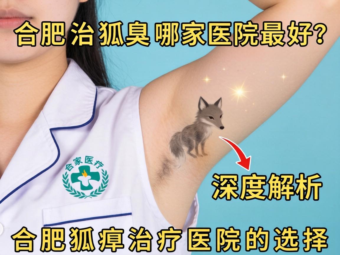 合肥治狐臭哪家医院最好？深度解析合肥狐臭治疗医院的选择