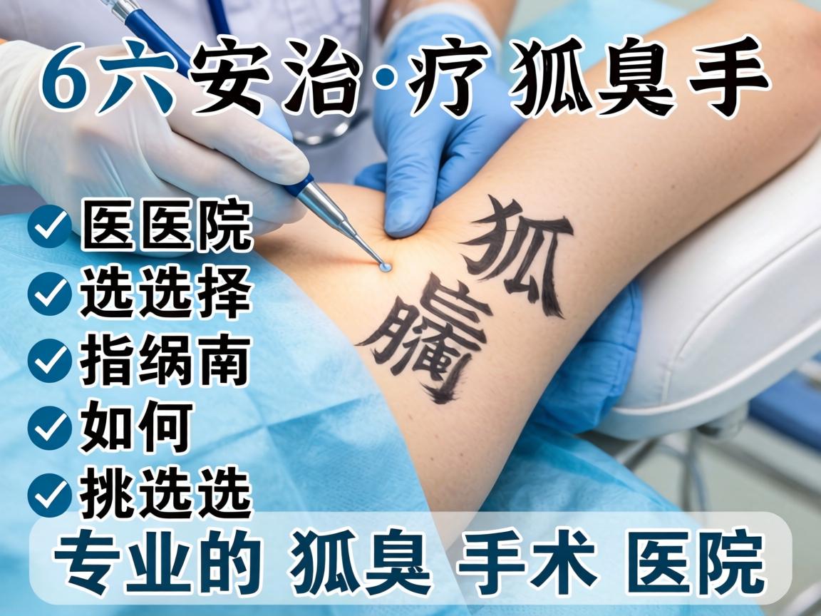 六安治疗狐臭手术医院选择指南，如何挑选专业的狐臭手术医院