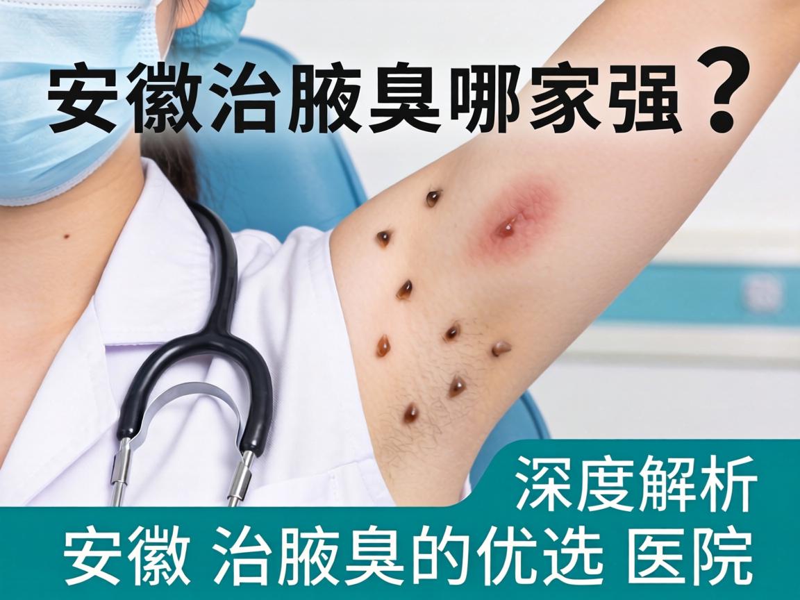 安徽治腋臭哪家强？深度解析安徽治腋臭的优选医院