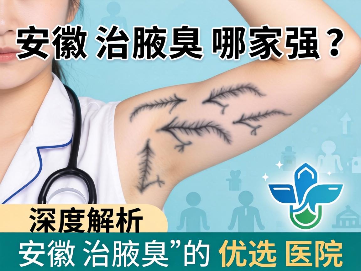 安徽治腋臭哪家强？深度解析安徽治腋臭的优选医院